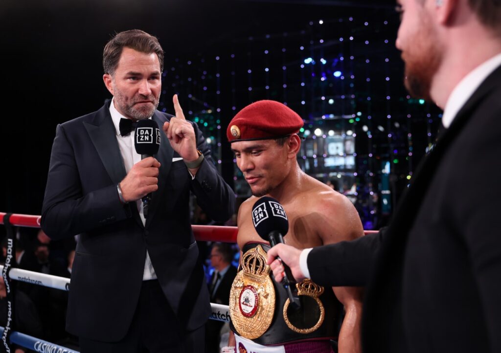 Hearn: Inoue’s Team “Avoiding” Akhmadaliev, Uzbek Power Will Be Too Much