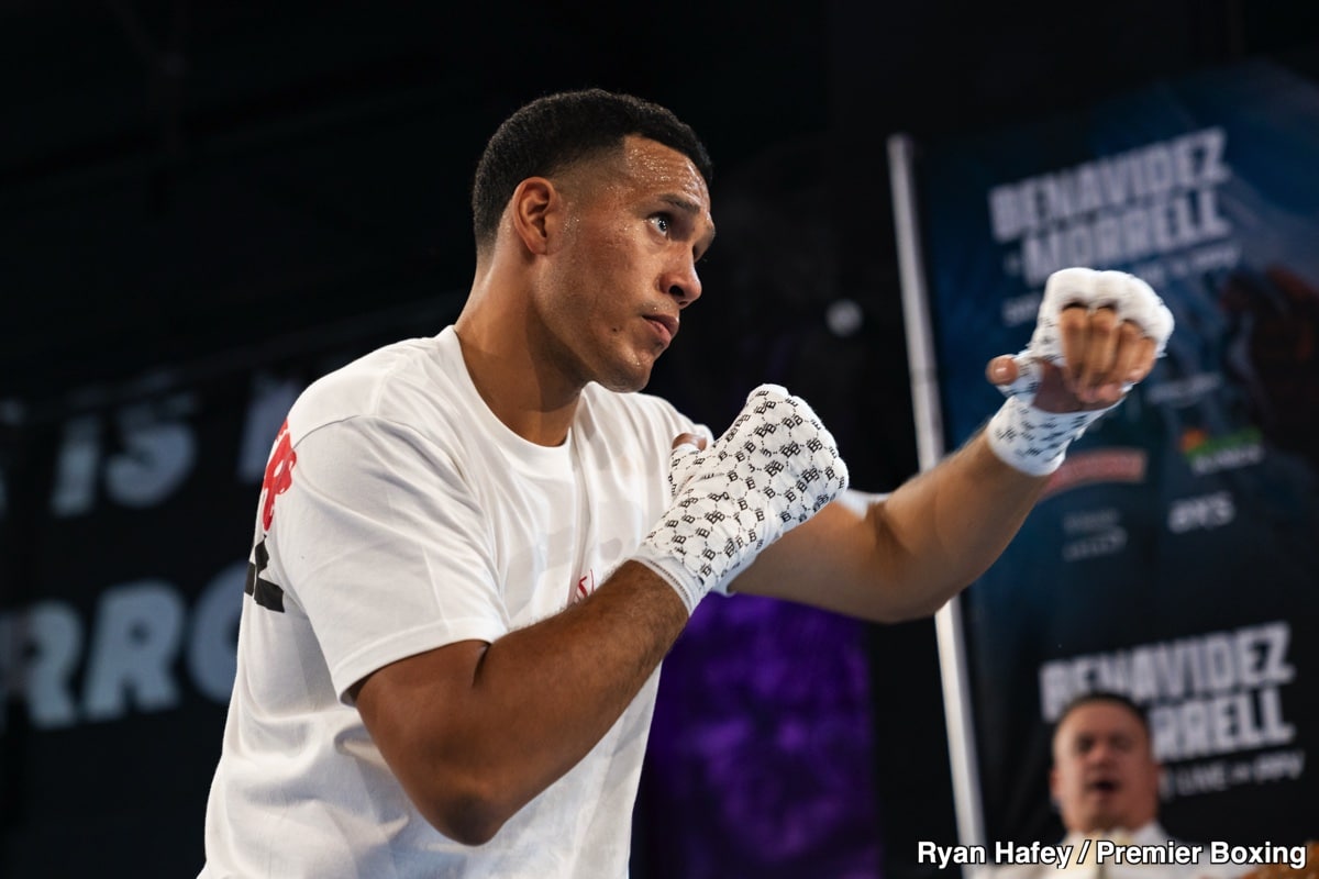 Benavidez Predicts Morrell Will Praise Him After February 1st Fight