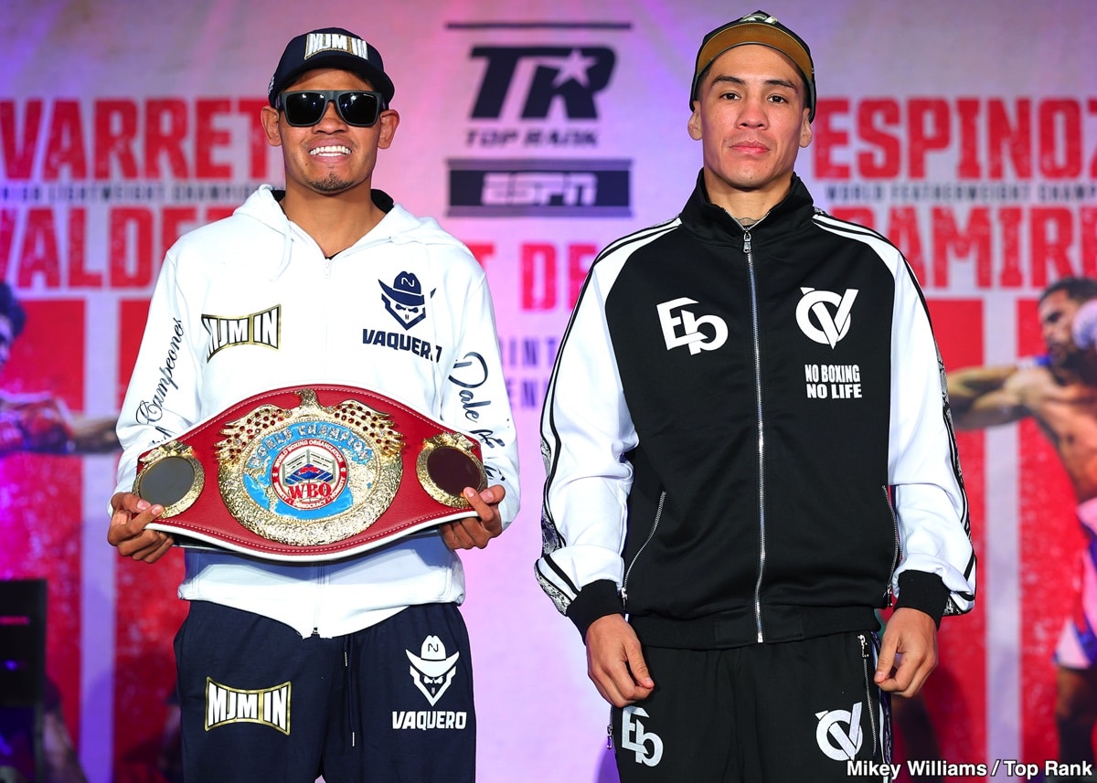 Navarrete vs. Valdez 2 & Espinoza vs. Ramirez 2: Holiday Do-Overs In The Desert