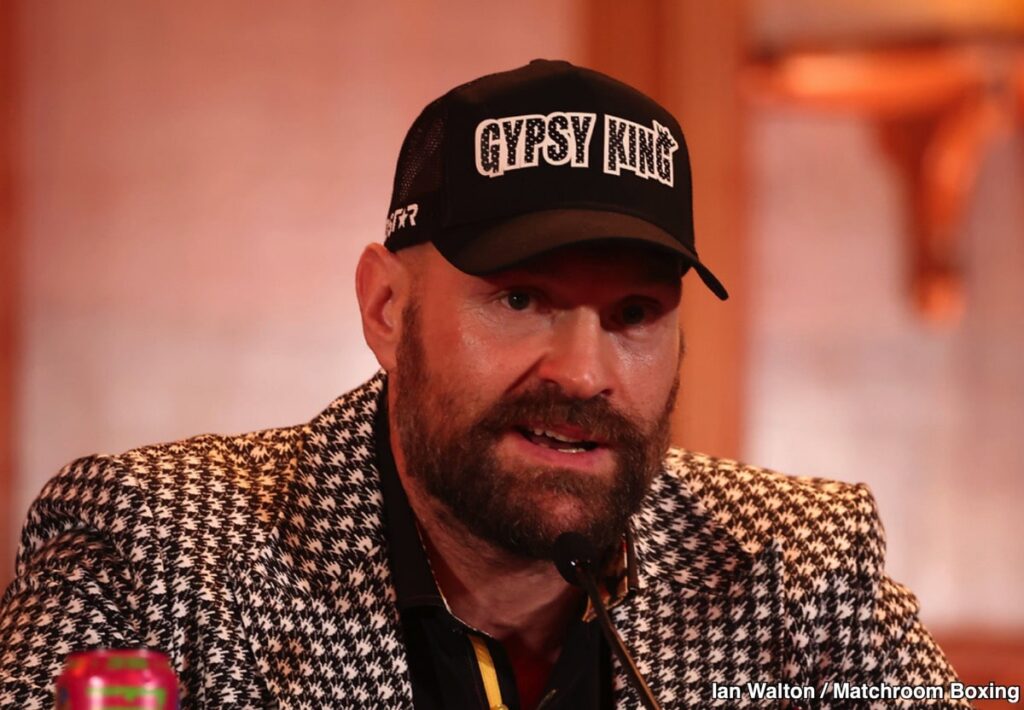 Fury: “There will be a rematch, a rubber match, trilogy.”