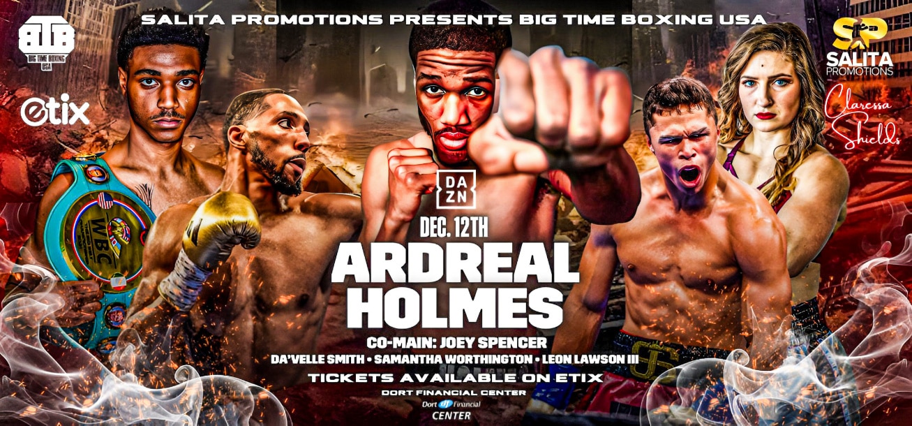 Boxing Results: Ardreal ‘Bossman’ Holmes Defeats Edwin Junior Jimenez! 