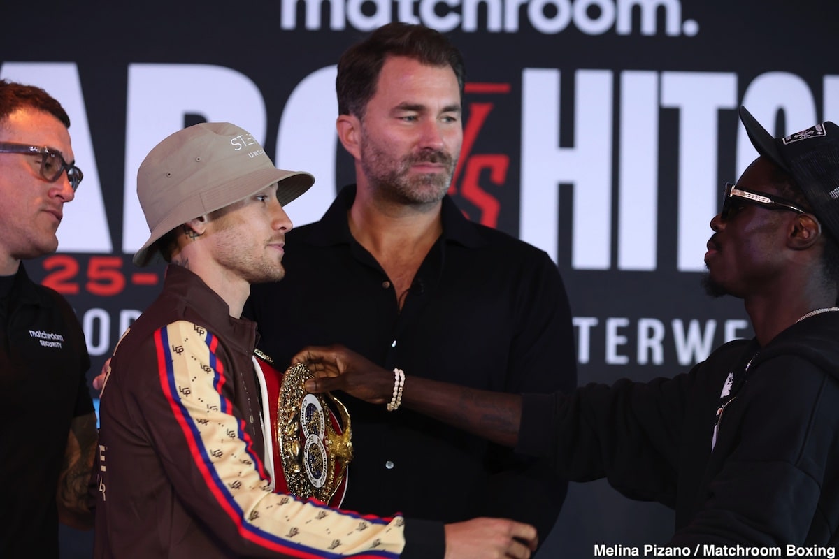 Paro vs Hitchins: IBF Title Clash Explodes at Press Conference