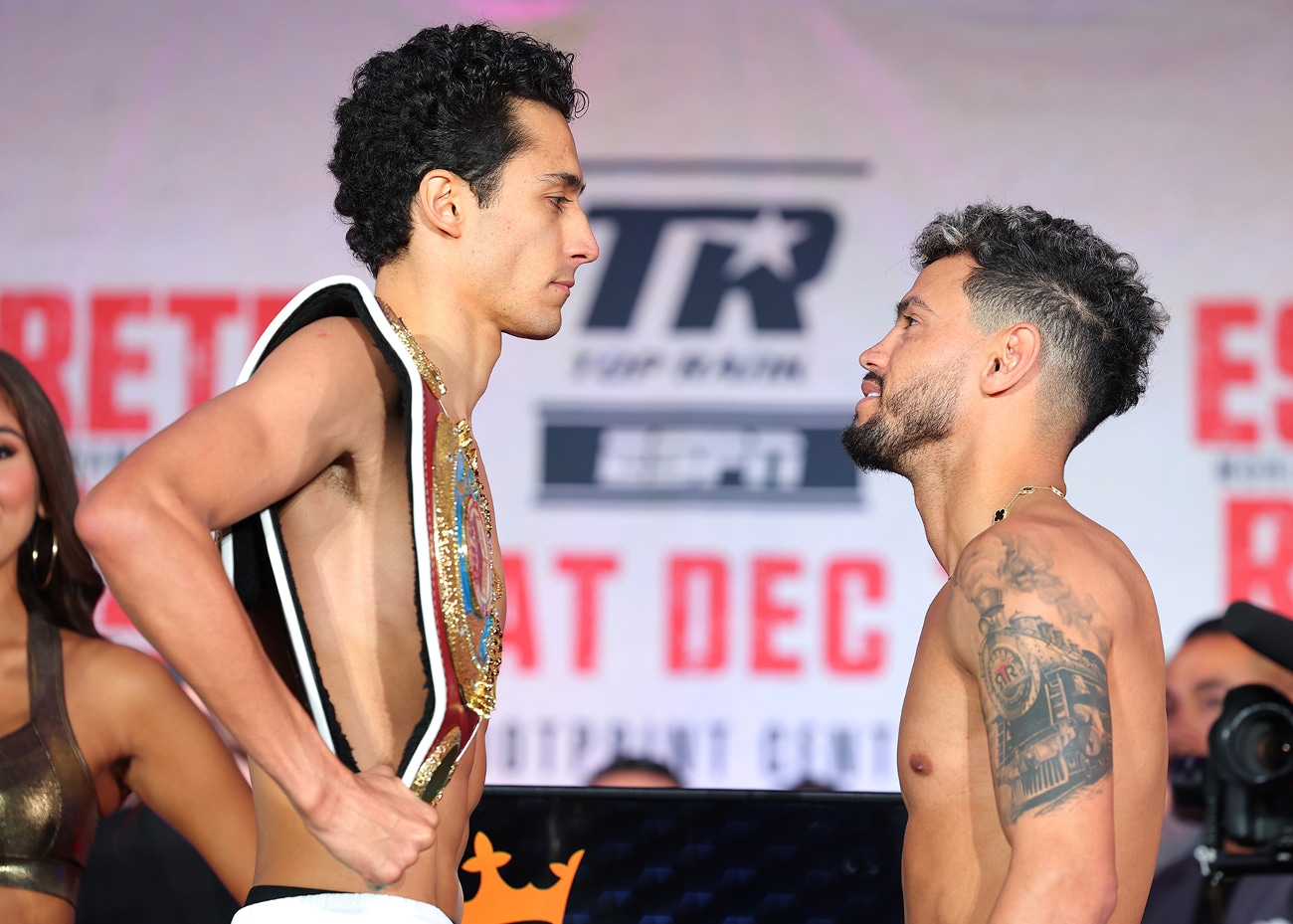 Navarrete-Valdez 2 & Espinoza-Ramirez 2 – Weigh-in Results for Saturday