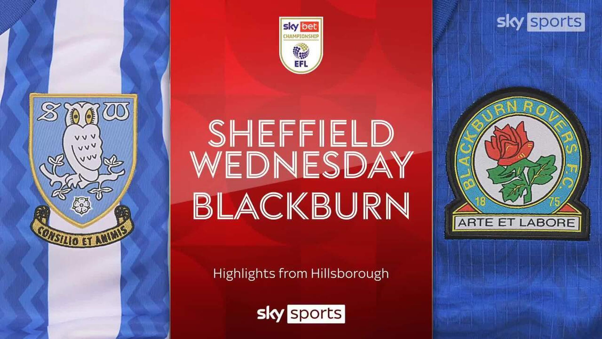 Sheffield Wednesday 0-1 Blackburn