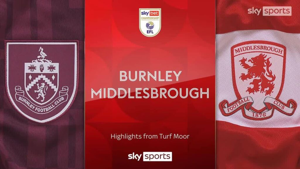 Dinked finish, wind-powered long-ranger! Burnley, Boro share spoils