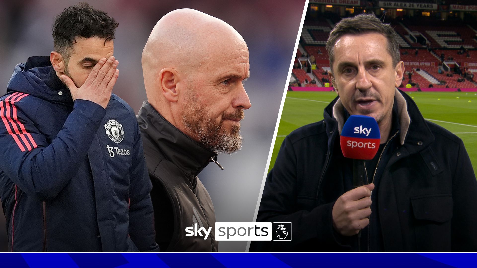 ‘They’ve obviously gone backwards’ | Neville on Amorim vs Ten Hag so far…