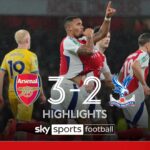 Gabriel Jesus is back! Hat-trick for Arsenal striker sinks Palace