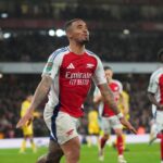 Jesus nets hat-trick as Arsenal beat Palace in Carabao Cup thriller