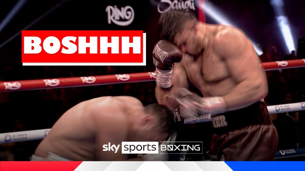 Fisher lands uppercut… on himself in controversial fight against Allen!