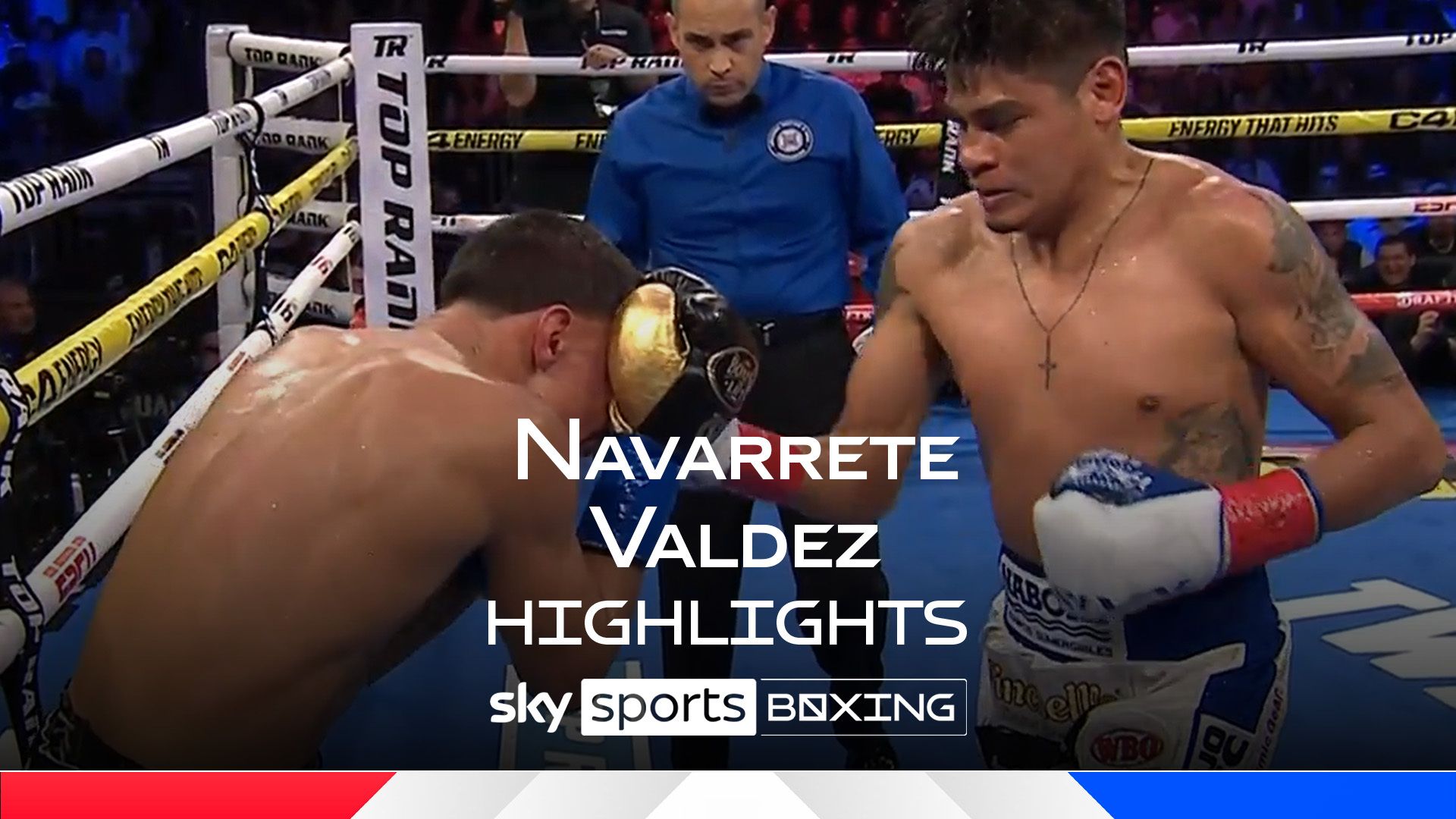 Highlights: Navarrete KOs Valdez in WBO super-featherweight title rematch