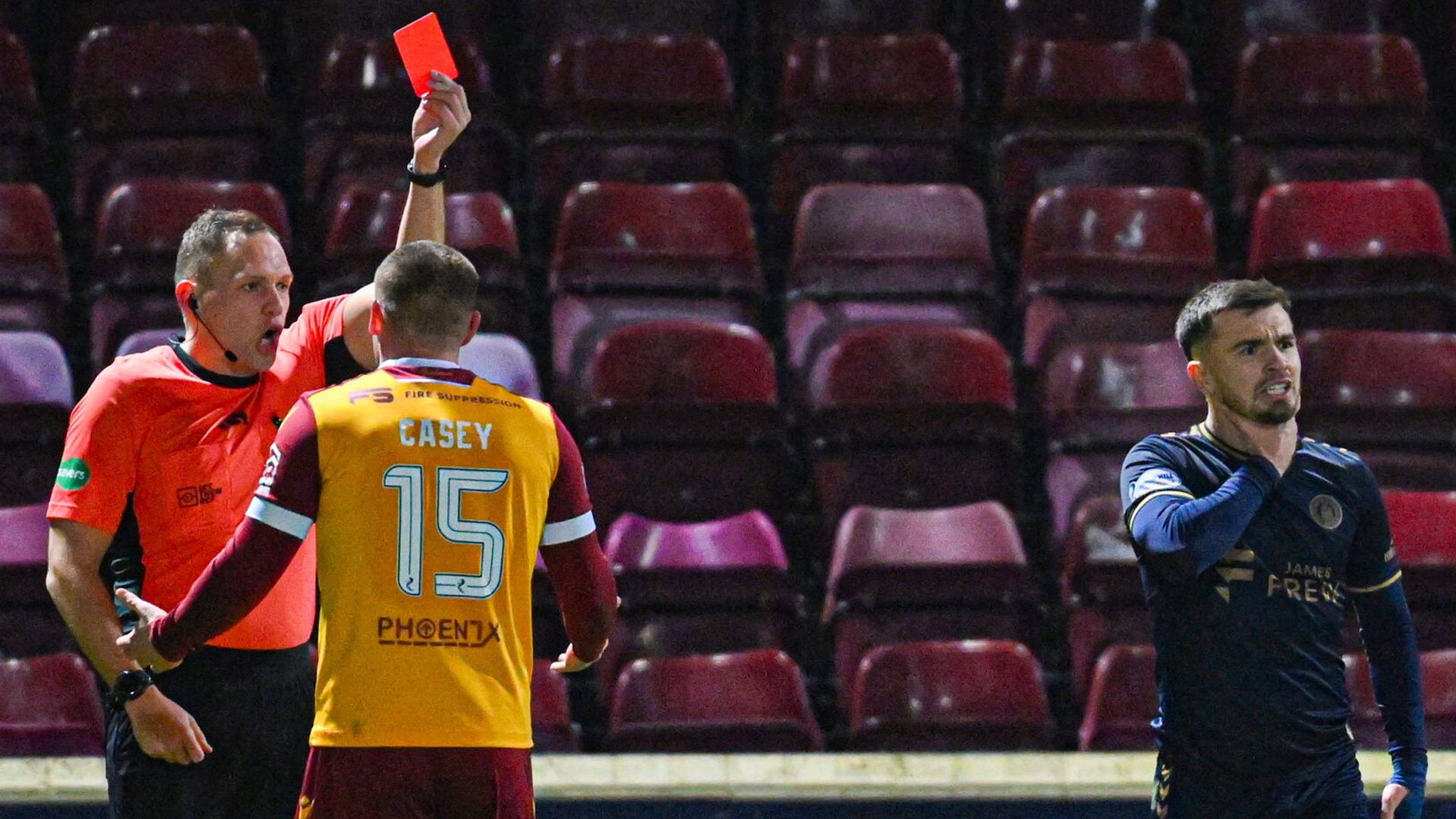 Scot Prem Ref Watch: Casey red ‘ridiculous’ | Penrice handball ‘shocker’