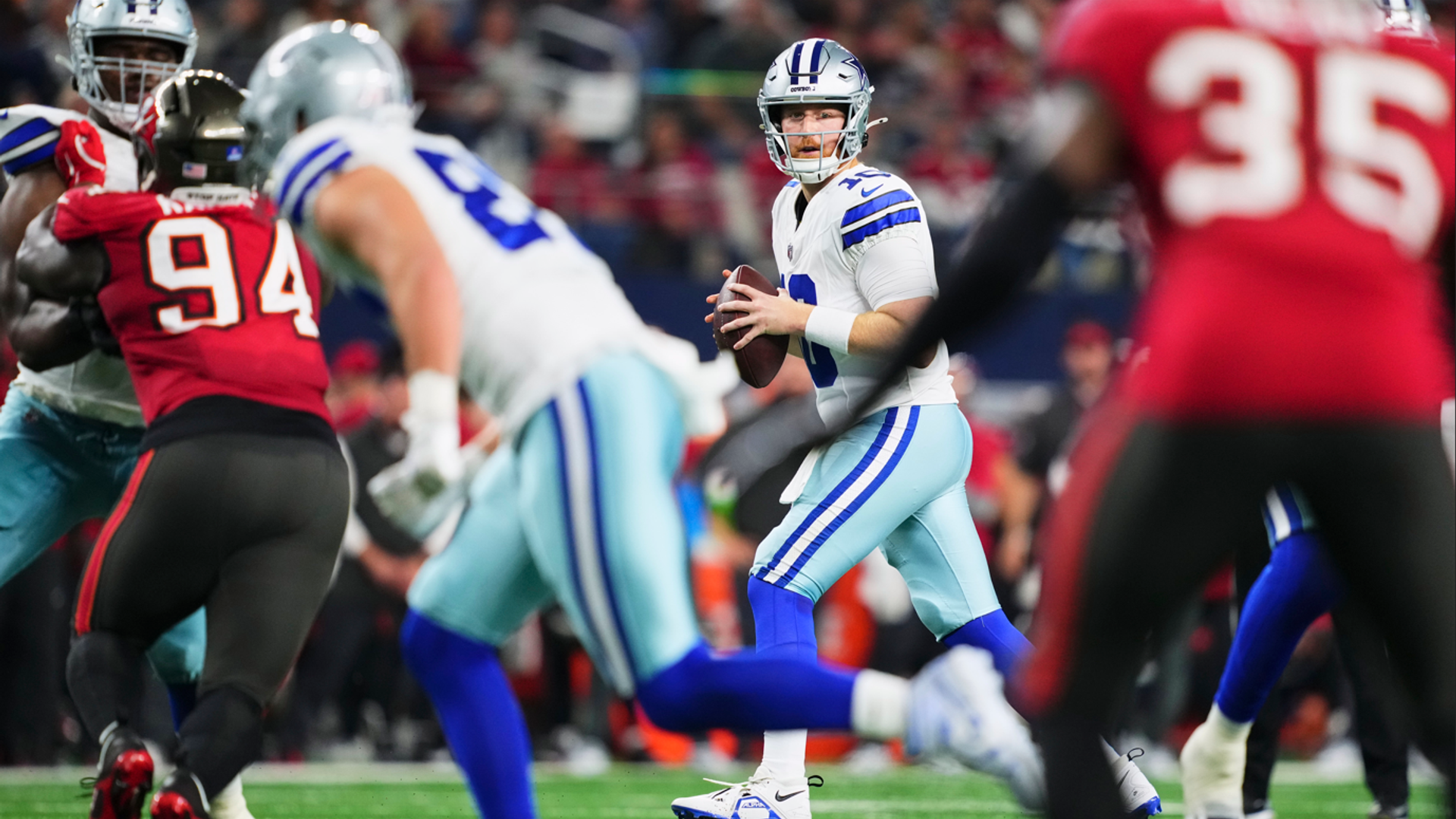 Mayfield and Buccaneers dealt playoff blow by Cowboys