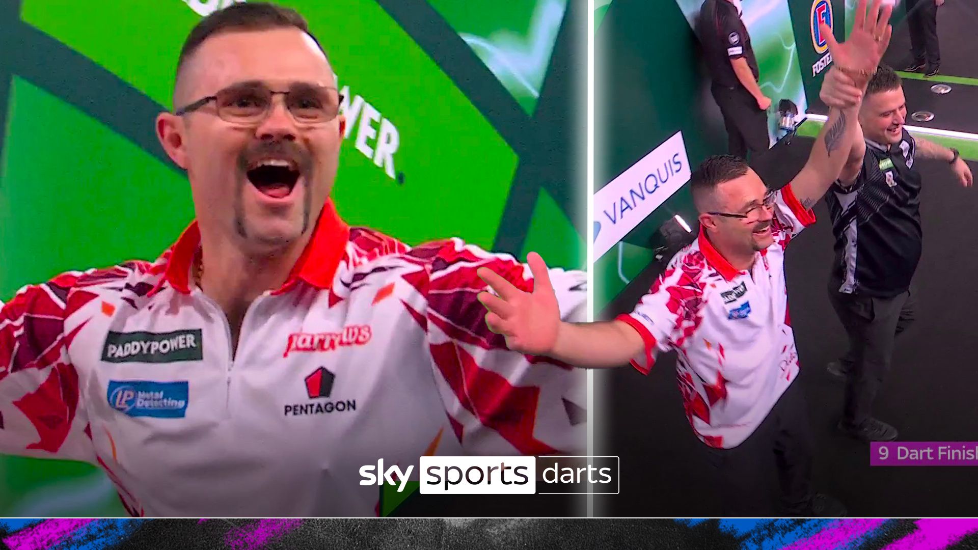 Best moment of the Worlds so far?! Heta’s nine-darter sends Ally Pally wild!