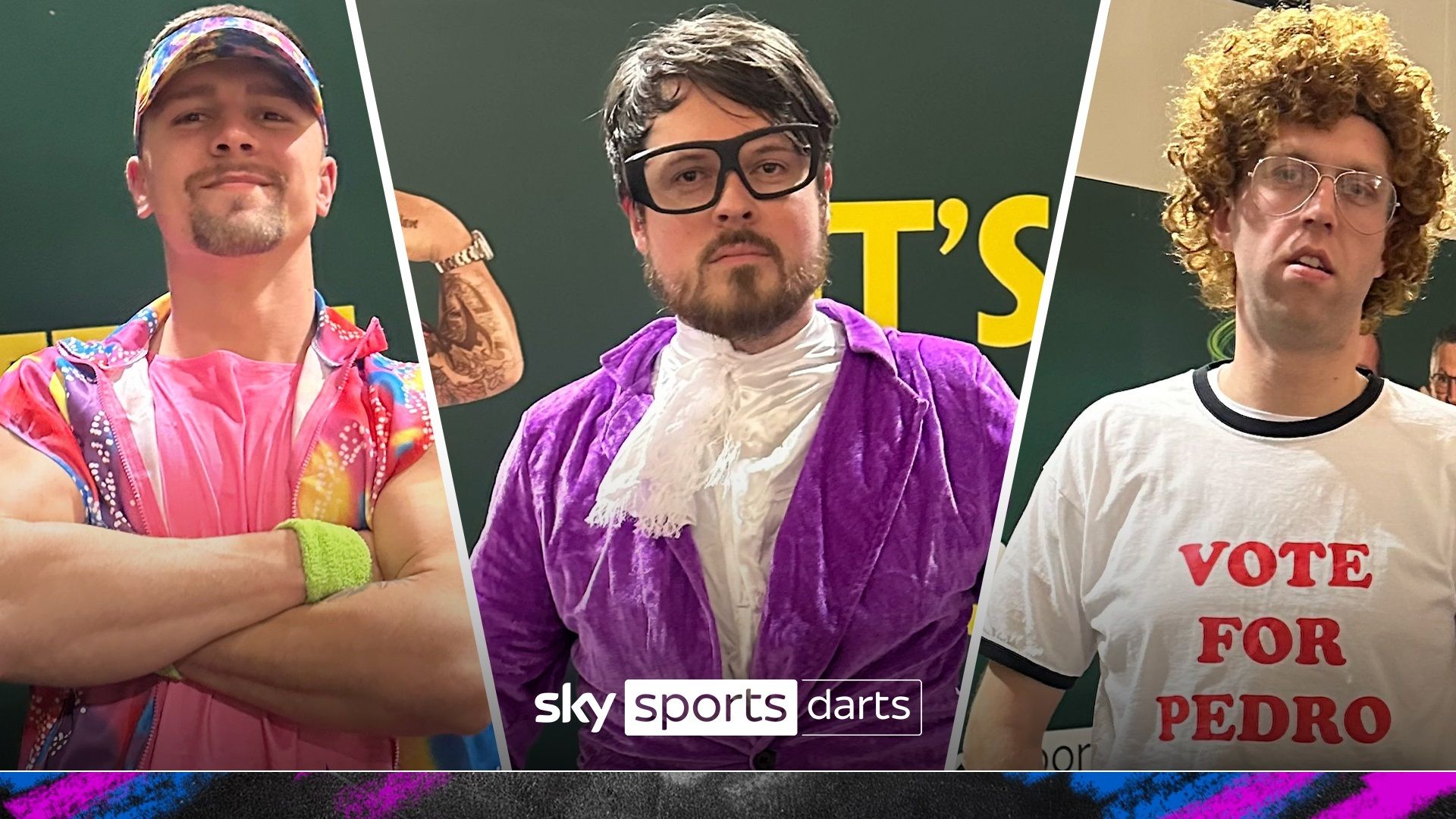 ‘A braver man than me!’ | Humphries ranks fancy dress from opening day at Ally Pally!