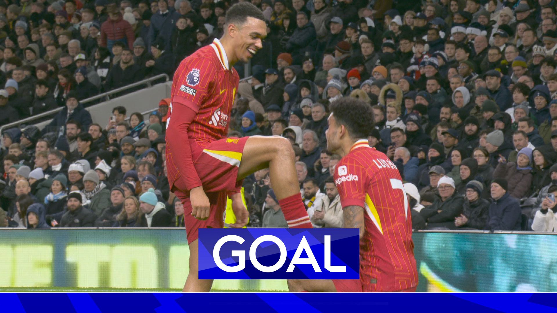 ‘Absolutely perfect!’ | Superb Trent cross headed home by Diaz!