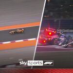 Chaotic Qatar GP race start sees Max take lead and big collision