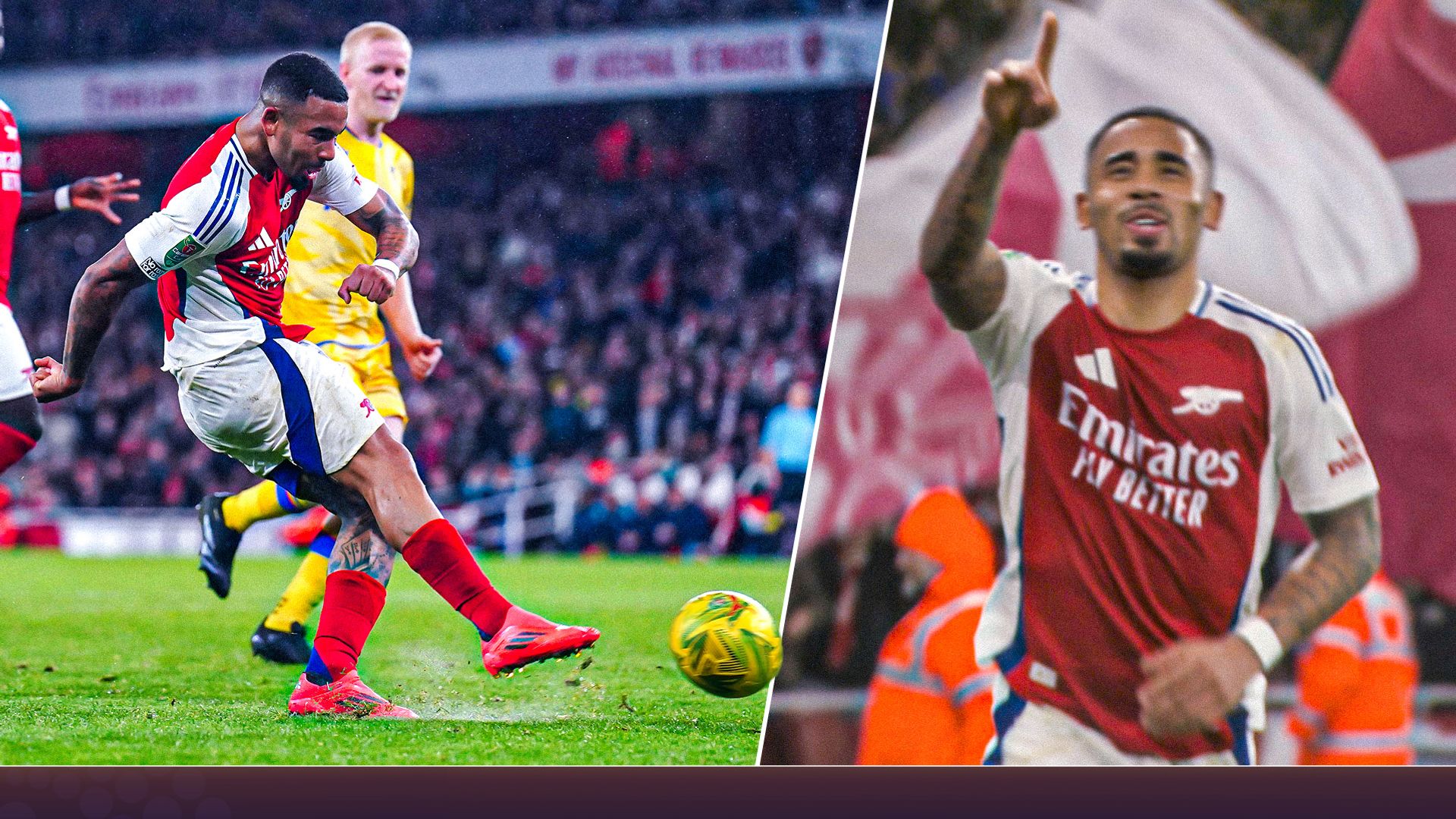 ‘Jesus has turned the match around!’ | Arsenal striker’s hat-trick vs Palace