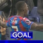 Sarr fires Palace level with superb strike!