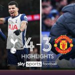 Seven goals and ‘keeper howlers! | Spurs edge Man Utd in CHAOTIC quarter-final