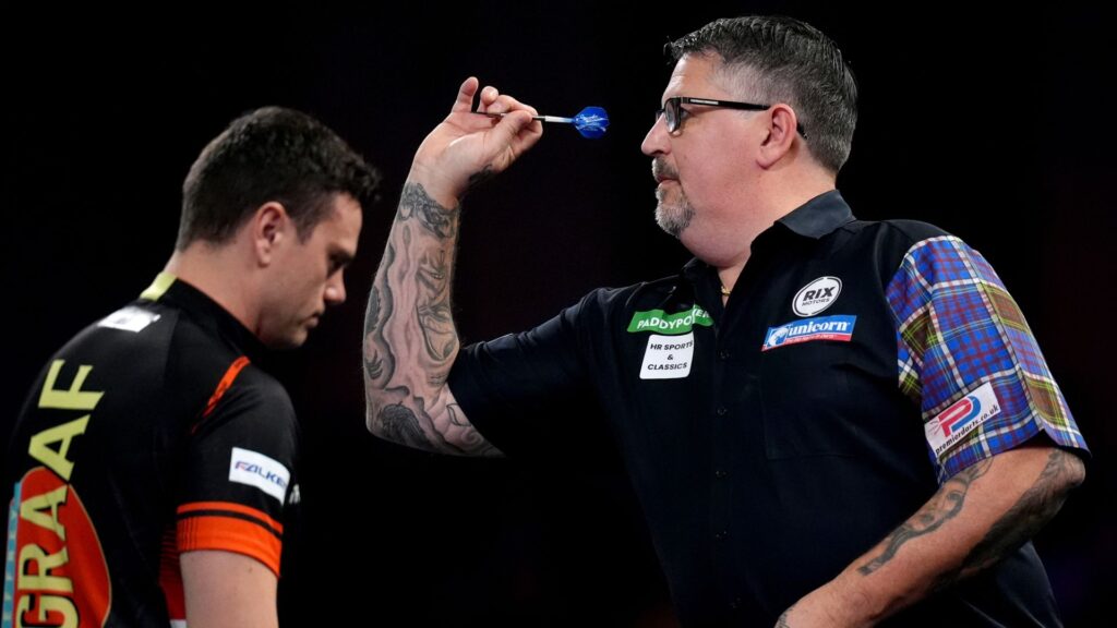 Anderson stunned by De Graaf in shock Ally Pally exit