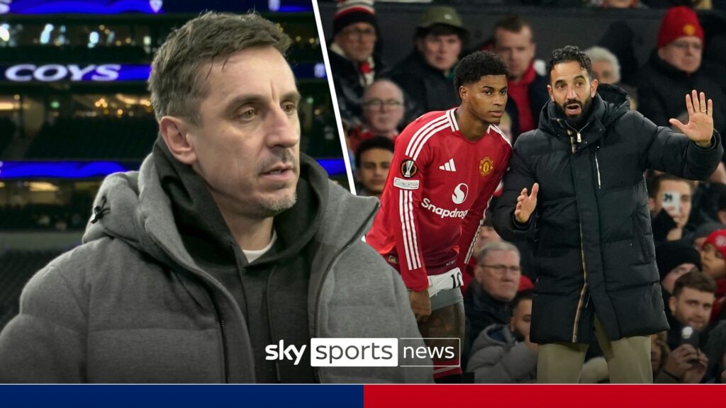 ‘Suspect it’s getting difficult’ | G Nev reacts to Amorim’s handling of Rashford