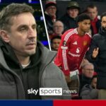 ‘Suspect it’s getting difficult’ | G Nev reacts to Amorim’s handling of Rashford