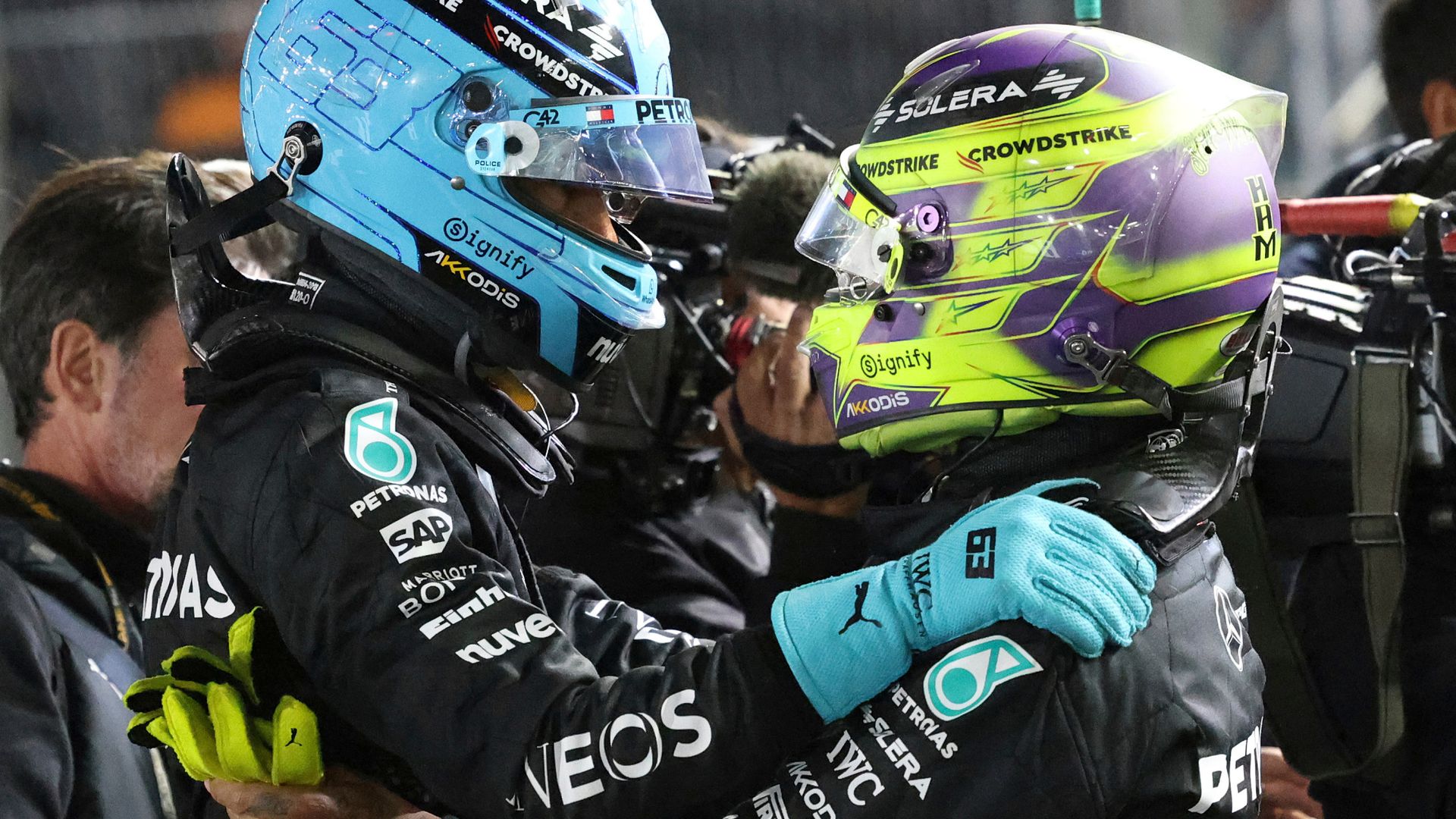 Hamilton vs Russell, Norris vs Piastri – All the final F1 2024 team-mate scores