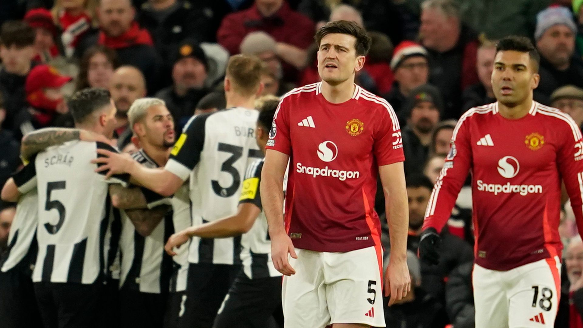 Man Utd beaten again as Newcastle go fifth