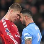 Hojlund’s love letter to Walker after Manchester derby clash