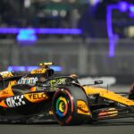 Norris takes pole as front-row lockout puts McLaren on brink of title