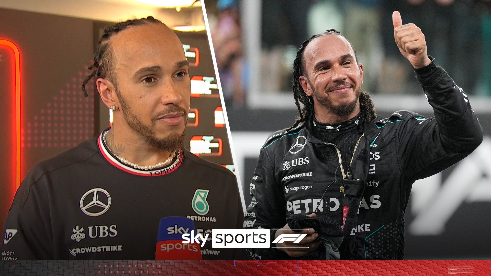 Hamilton gets teary reflecting on final ‘Hammer time’ with Mercedes