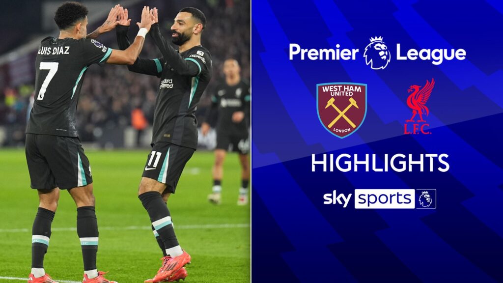 Salah leads the way again as Liverpool run riot at West Ham