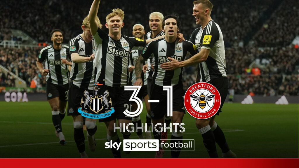 Italian job! Tonali brace inspires Newcastle past Brentford