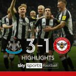 Italian job! Tonali brace inspires Newcastle past Brentford