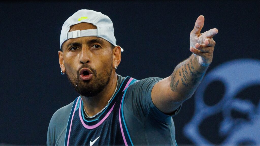 Kyrgios loses on singles return in Brisbane