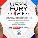 Usyk vs Fury 2: Start time, ring walks, undercard