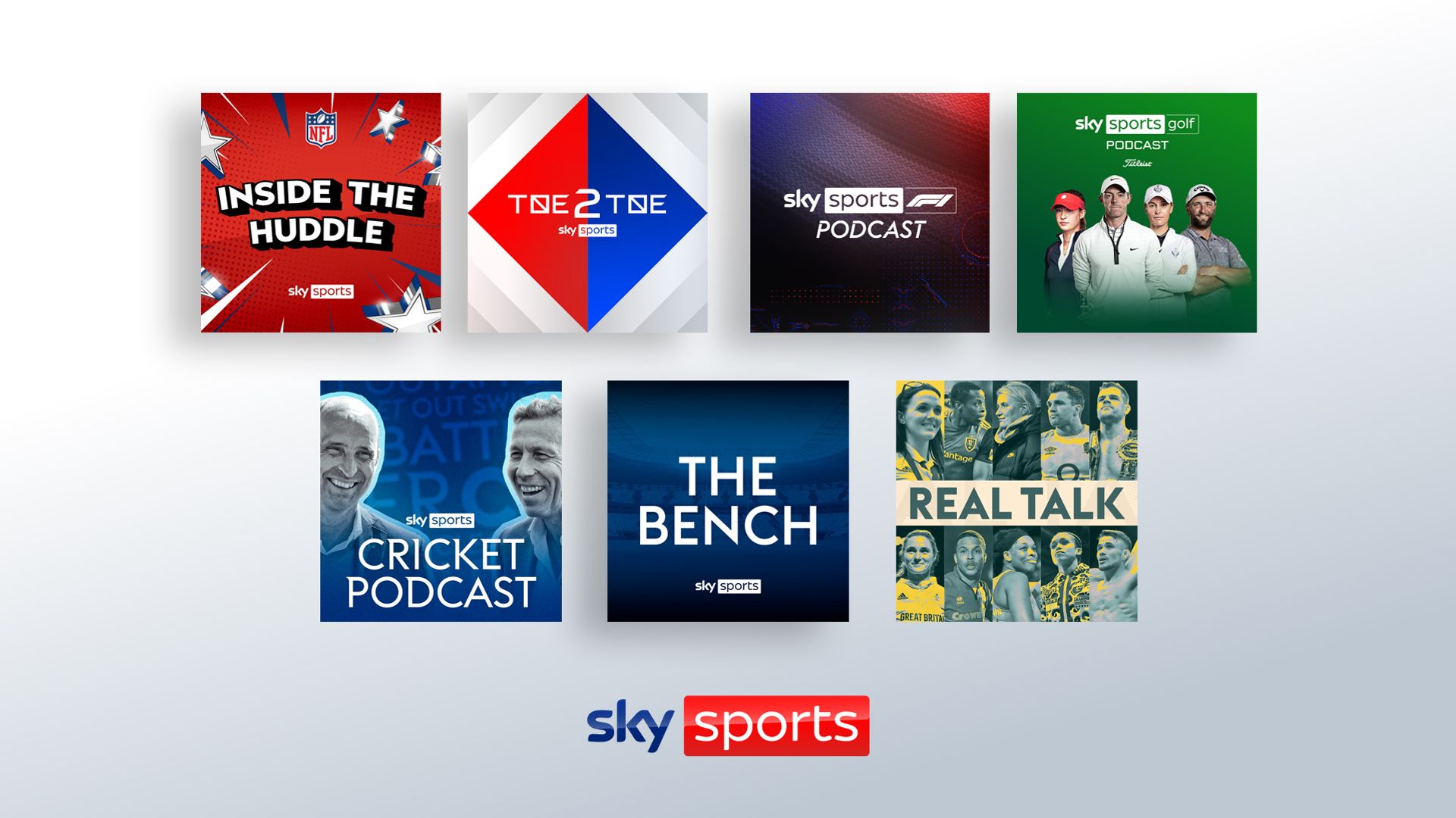 Seven Sky Sports podcasts shortlisted for Sports Podcast Awards