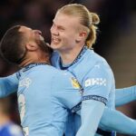 Haaland ends goal drought to secure Man City hard-fought win at Leicester