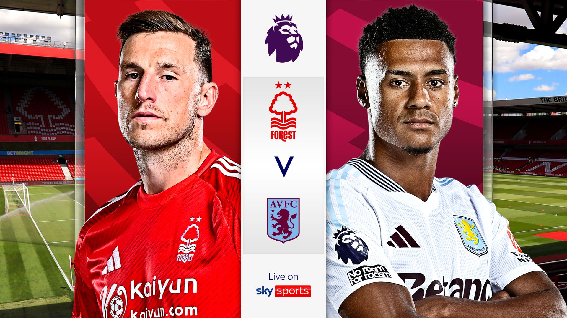 Nottingham Forest vs Aston Villa live on Sky: Watkins to be assessed