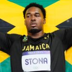 Jamaican Olympic champion begins NFL journey