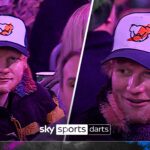 Ed Sheeran at Ally Pally for the World Darts Championship!