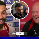 ‘It was a JOKE’ | Slot sends room into laughter with Salah-Man City comment