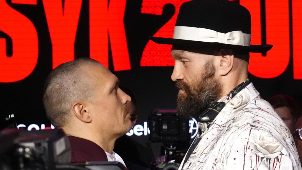 Usyk vs Fury 2 LIVE! Face-off lasts more than 11 minutes!