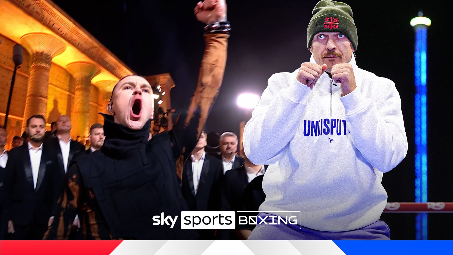 ‘Absolutely breathtaking!’ | Usyk’s INTIMIDATING public work out!