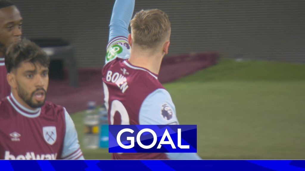 ‘A touch of class!’ | Bowen fires West Ham back into lead with stunner!