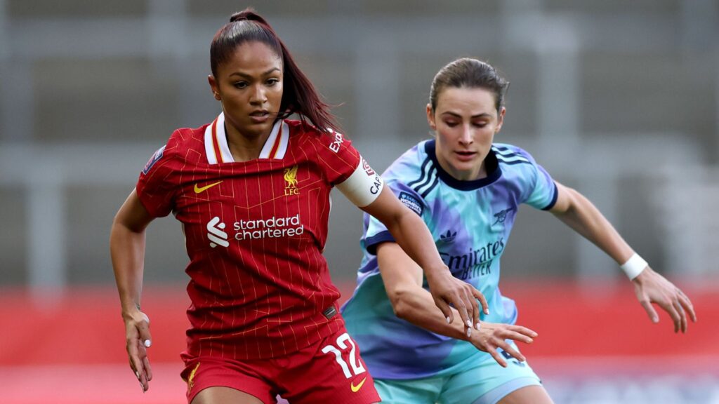 WSL: Liverpool 0-1 Arsenal highlights