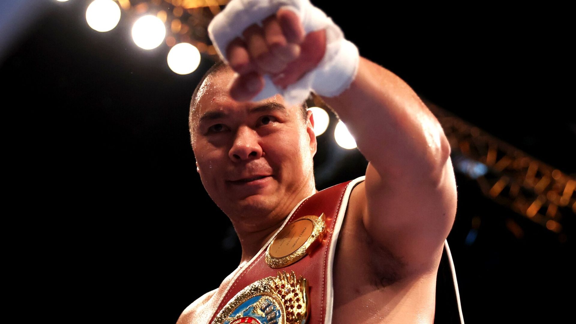 Zhang just ‘behind Usyk’ with world title fight in his grasp