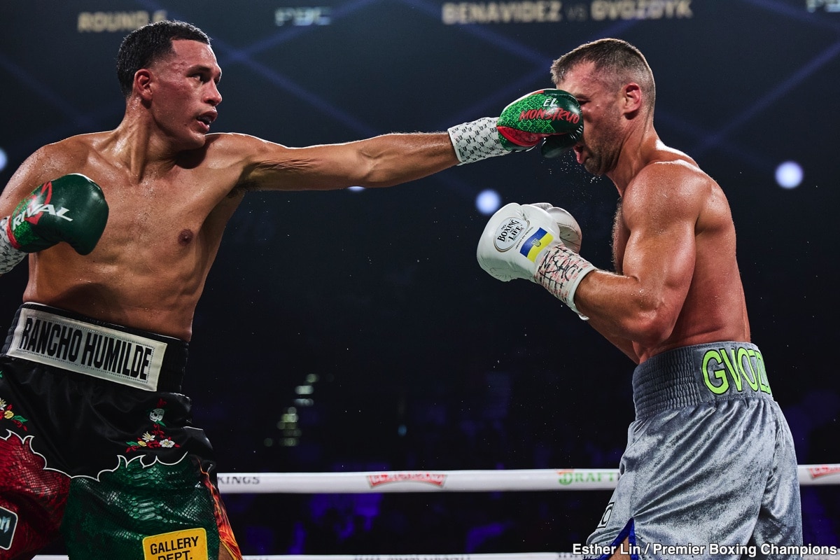 Benavidez to Cruiserweight if No Beterbiev-Bivol Winner Fight