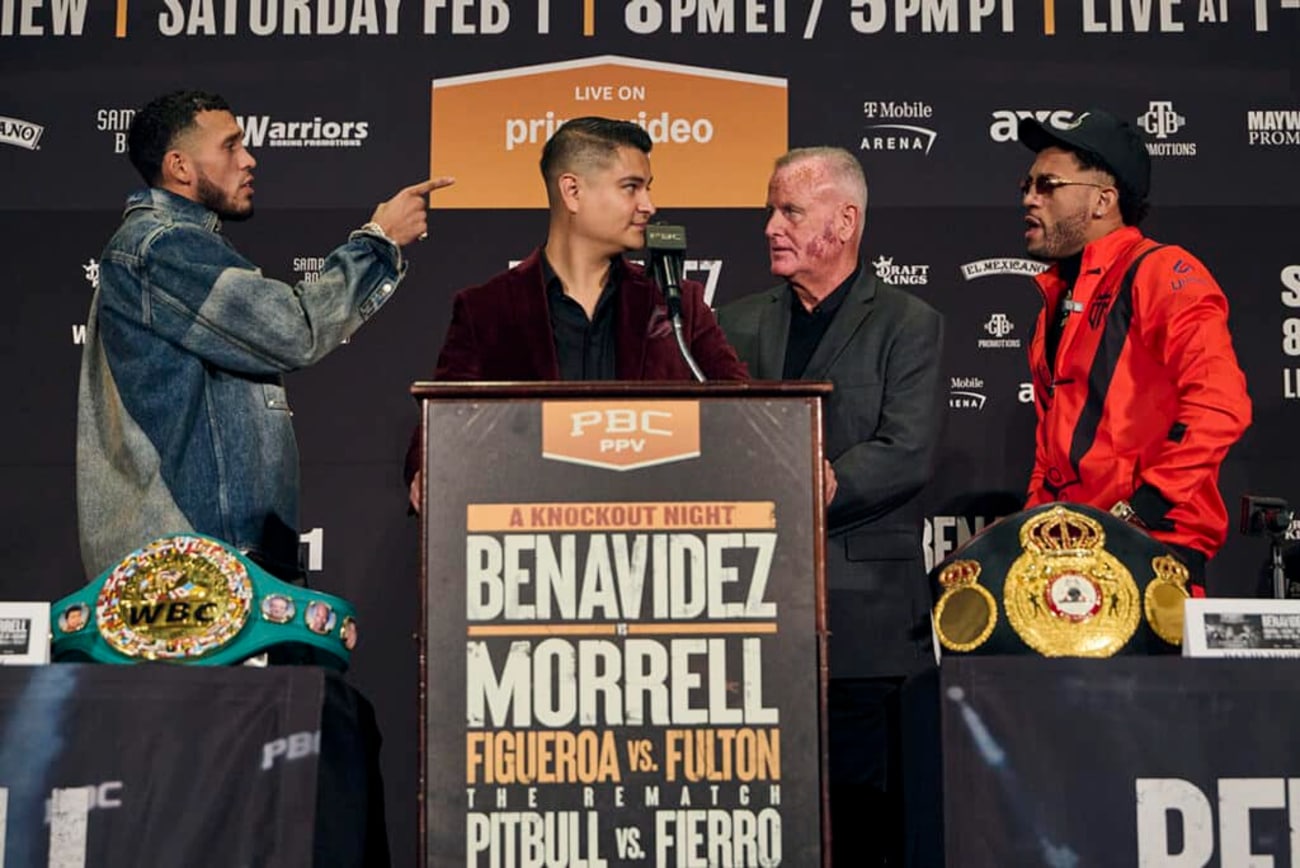 Battle Of The Davids Benavidez vs Morrell