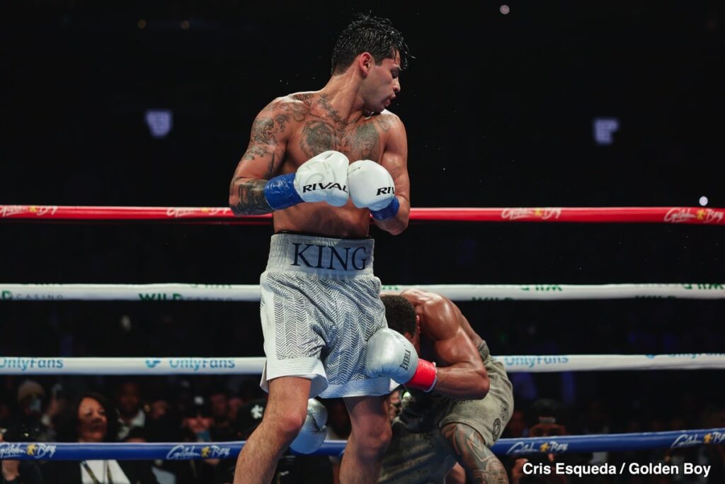 “Ryan Destroyed Him” – De La Hoya Shoots Down Garcia-Haney Rematch